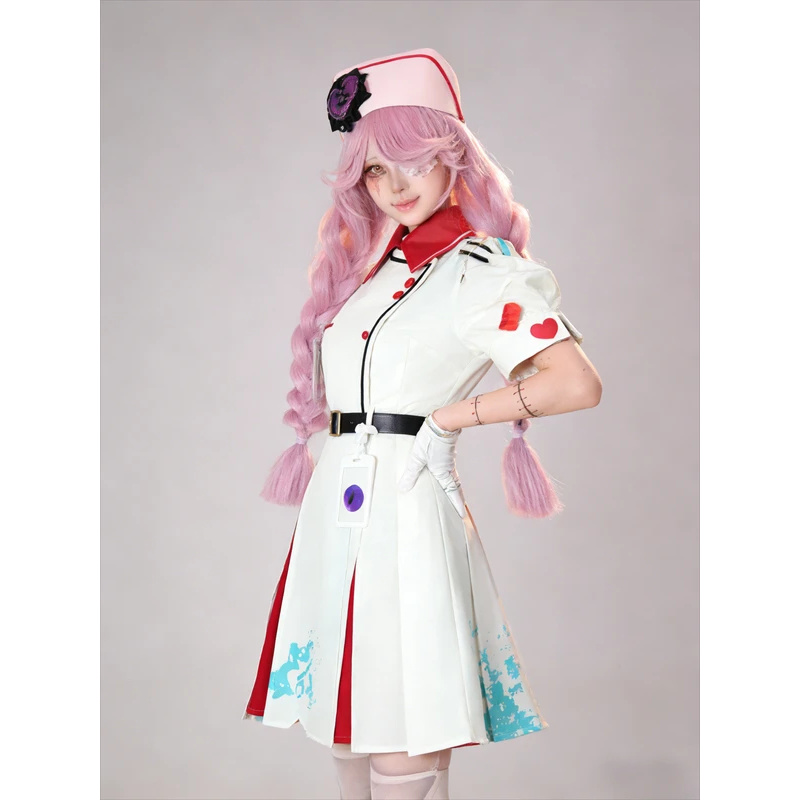 Party Games Eggy - A;3\v,7'd/Game Eggy Heather Kostum Cosplay Pakaian