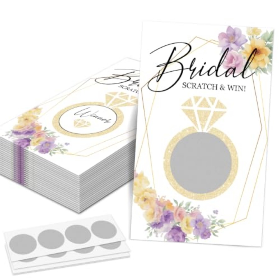 Party Games Bridal Shower - Permainan Goresan Cincin Emas untuk Bridal