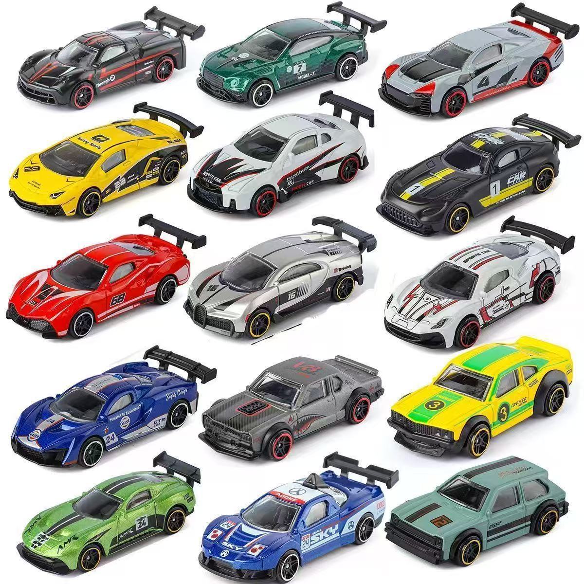 Party Games Christmas - Model Mobil Alloy Simulasi 1:64 Mobil