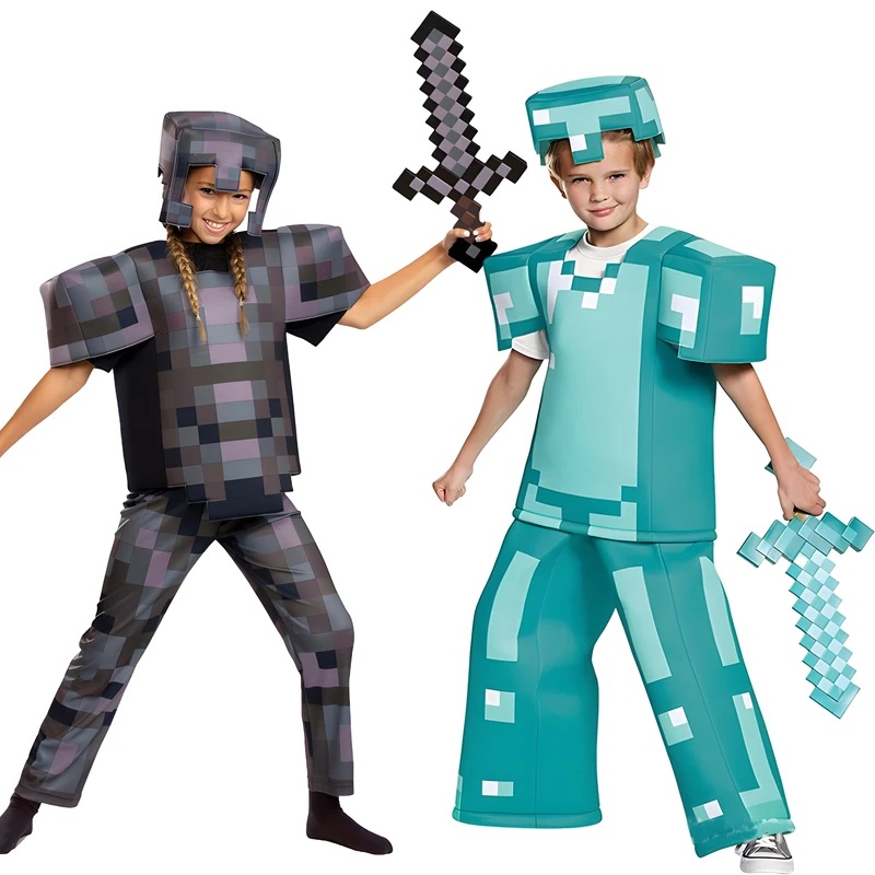 Kids Party Games - 20262026 122026 11Kostum Cosplay Karakter Steve