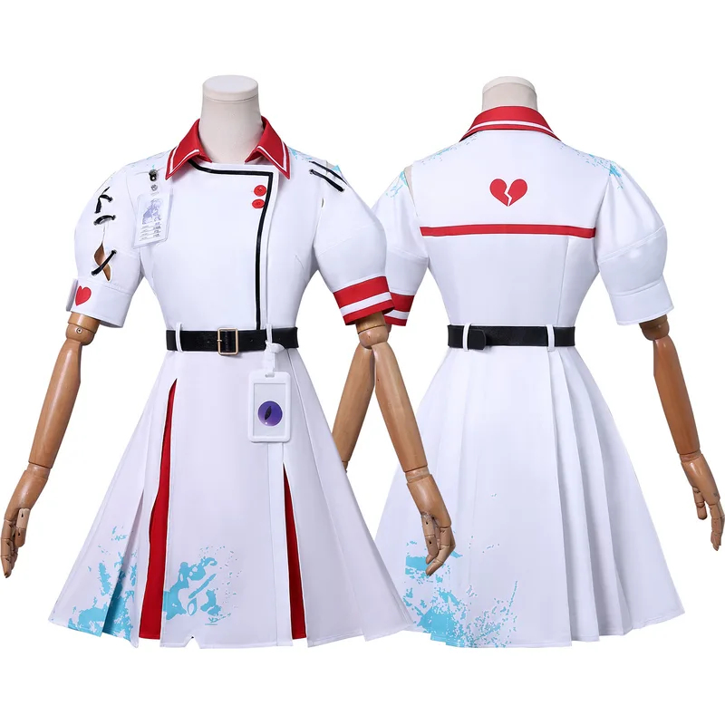 Party Games Eggy - 3'x,4'f\6/Game Heather Kostum Cosplay Setelan Perawat