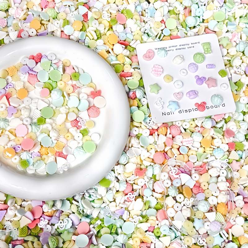 Party Games Graduation - 50Pcs Mainan Makanan Miniatur Campuran Kue