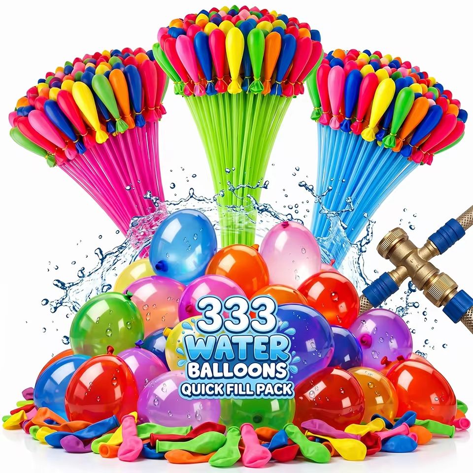 Party Games Bomb - 333 Buah Balon Air Isi Cepat