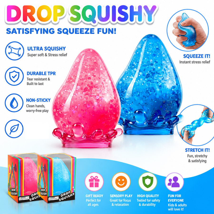 Party Games Graduation - Mainan Squishy Baru 2026, Lembut, Bentuk