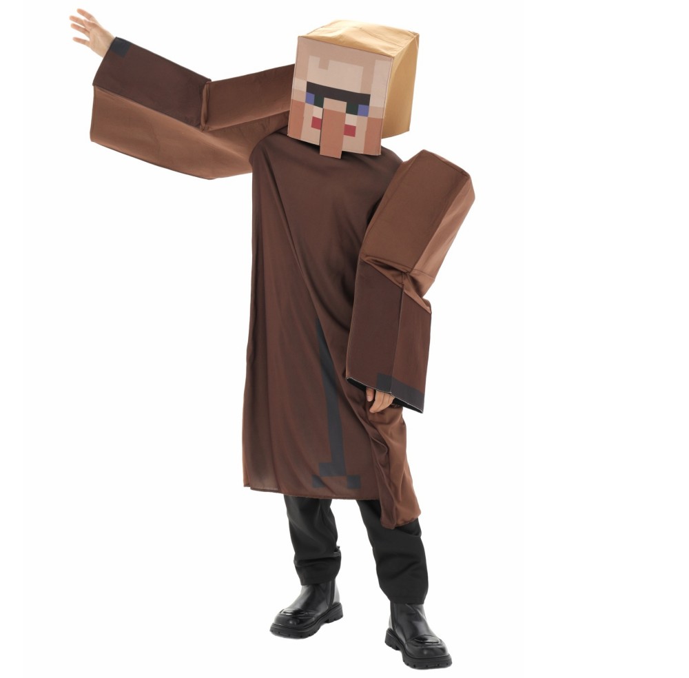 Party Games Minecraft - Kostum Permainan Penduduk Desa untuk Anak