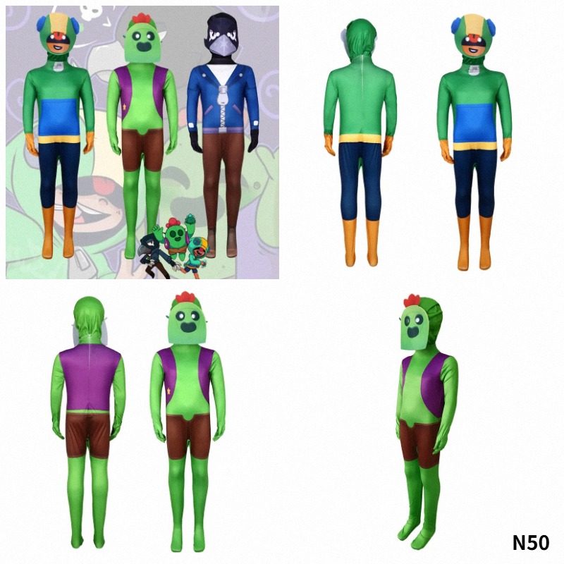 Kids Party Games - 2026 Brawl Jumpsuit dengan Tutup Kepala
