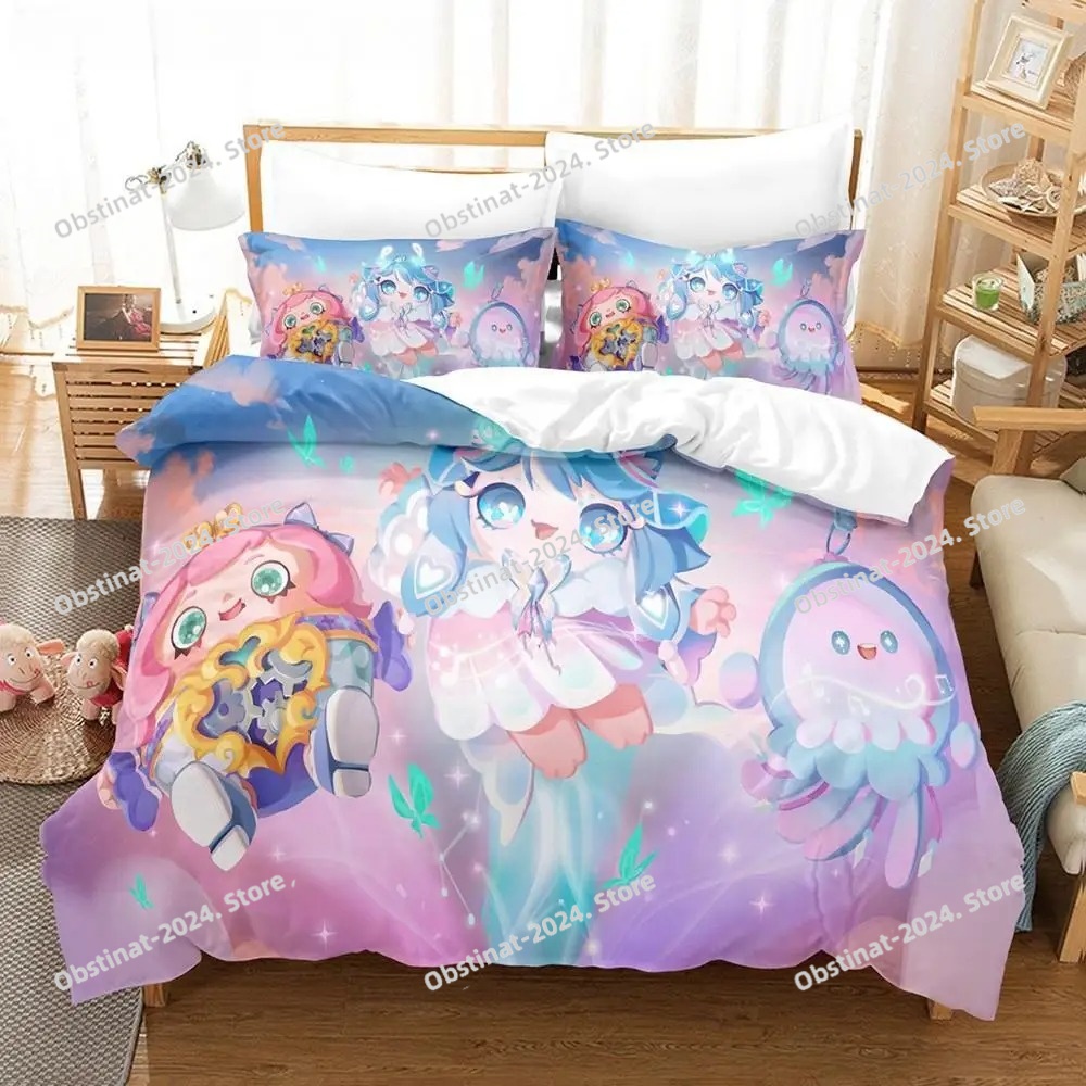Party Games Eggy - Set Sprei Kasur Tema Eggy Party,