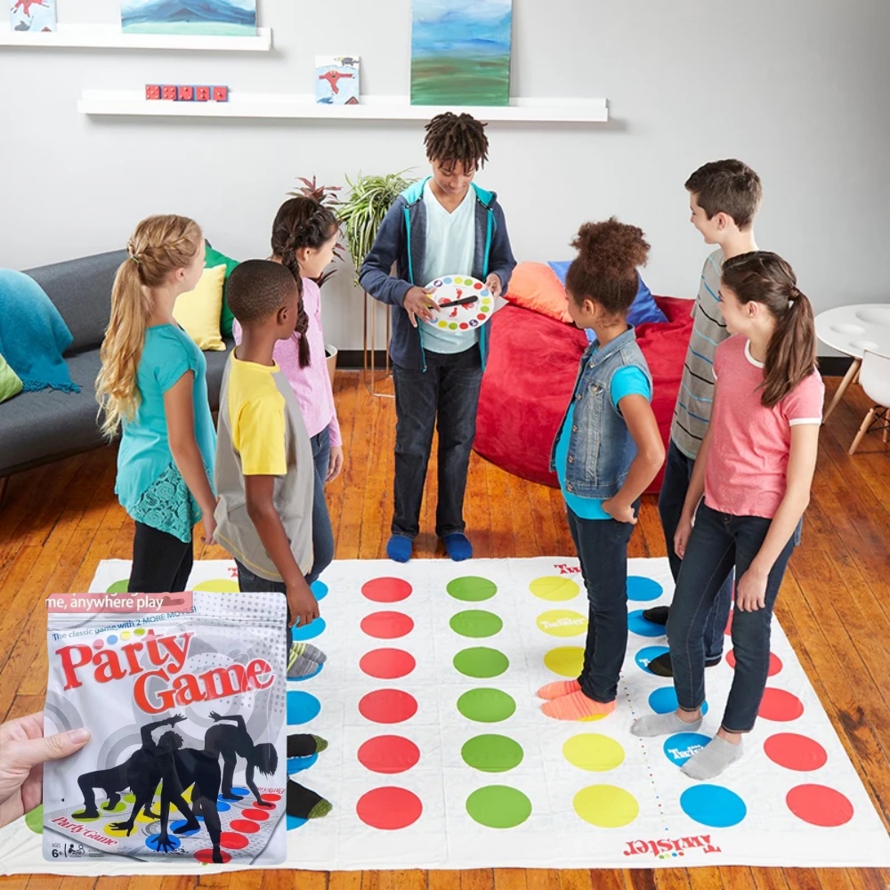 Party Games Adults Indoor - Permainan Twister - Mainan Olahraga Kelompok