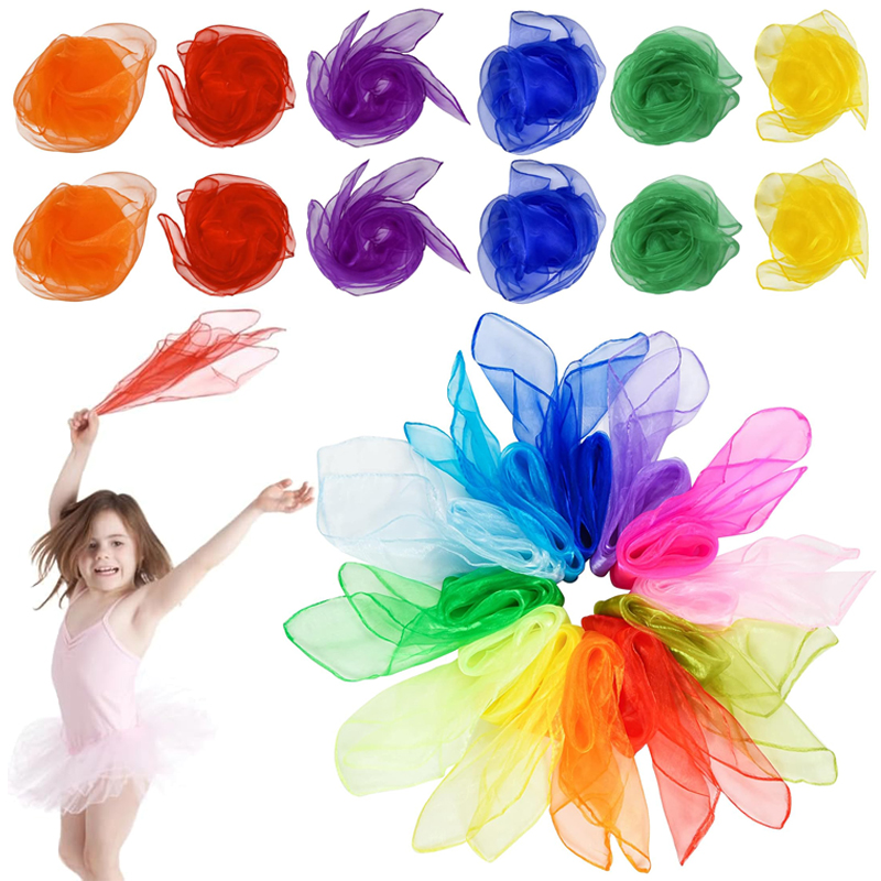 Party Games Engagement - Syal sutra enam warna alat peraga