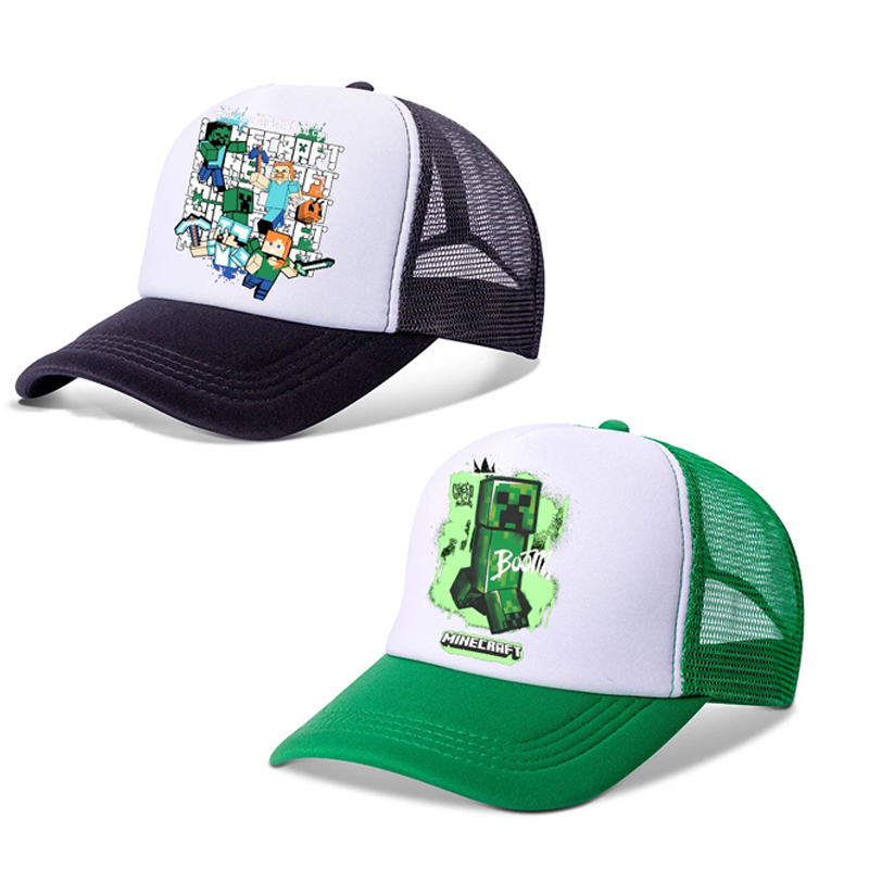 Party Games Minecraft - Topi Bisbol Pria Tema Game Baru