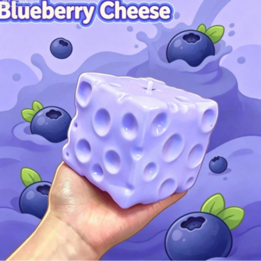 Mainan Squishy Kue Keju Bluebe - Party Games Event ulasan dan harga