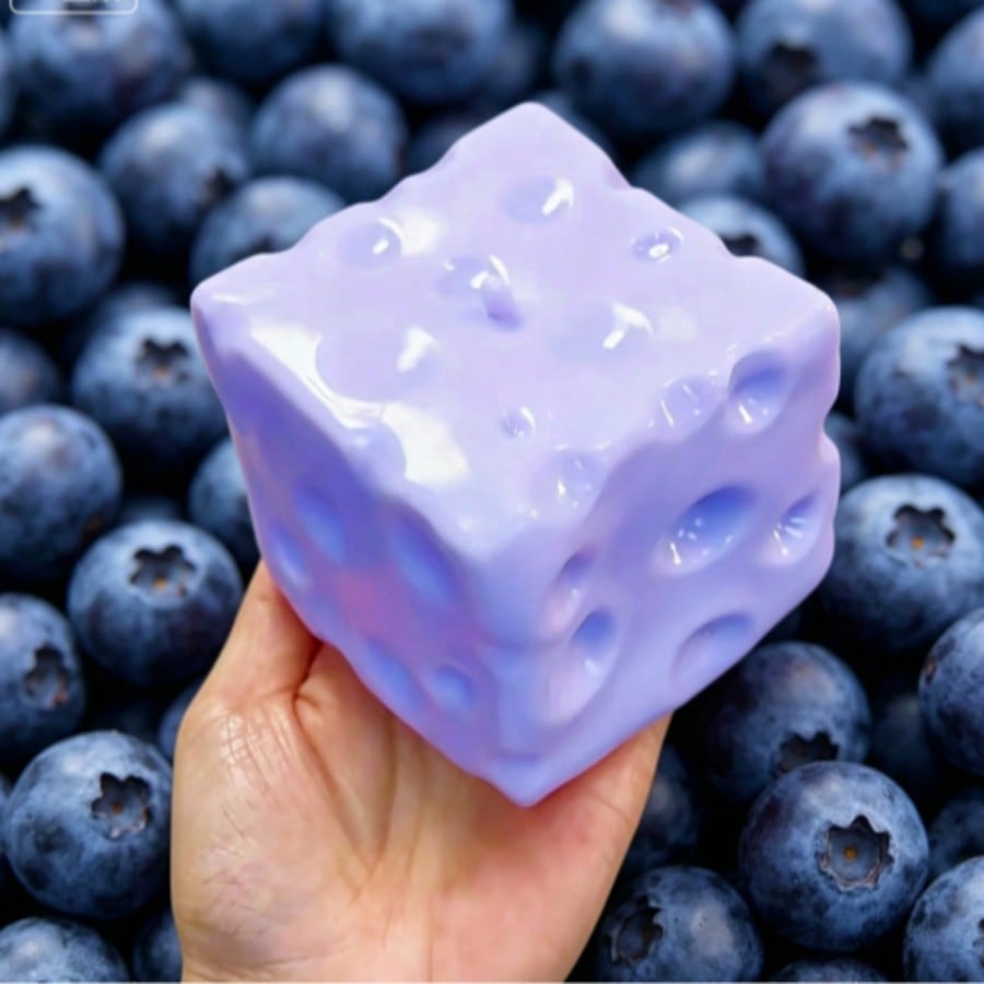 Mainan Squishy Kue Keju Bluebe - Party Games Event ulasan dan harga