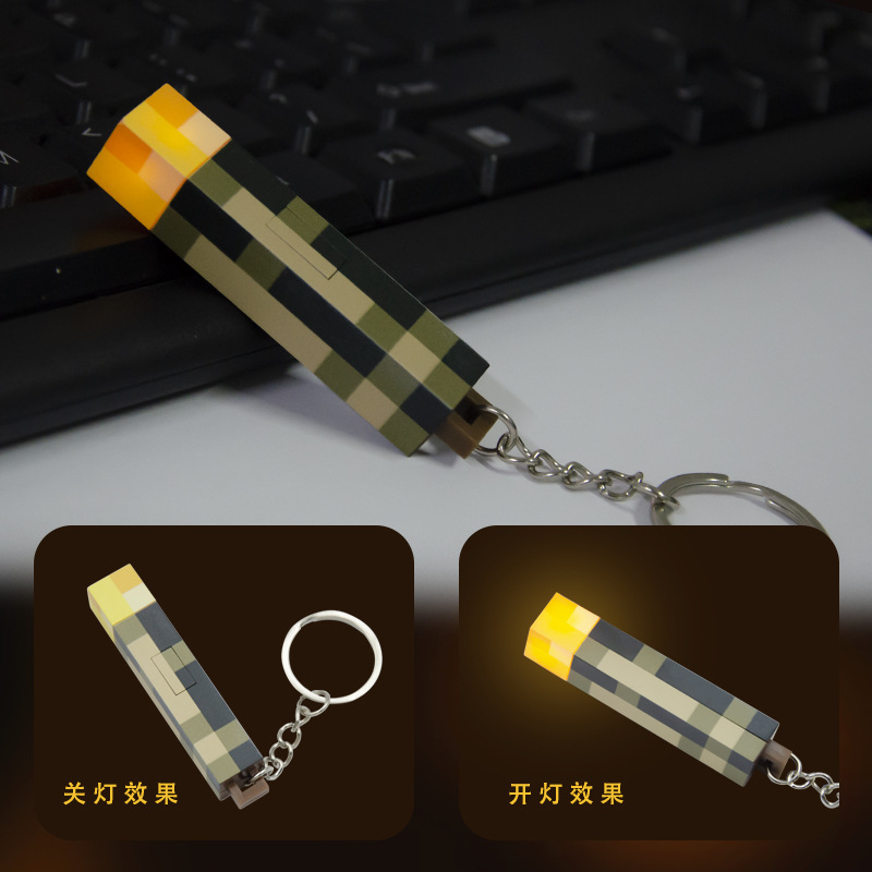 Senter Mini Gantungan Kunci Mi - Party Games Minecraft ulasan dan harga
