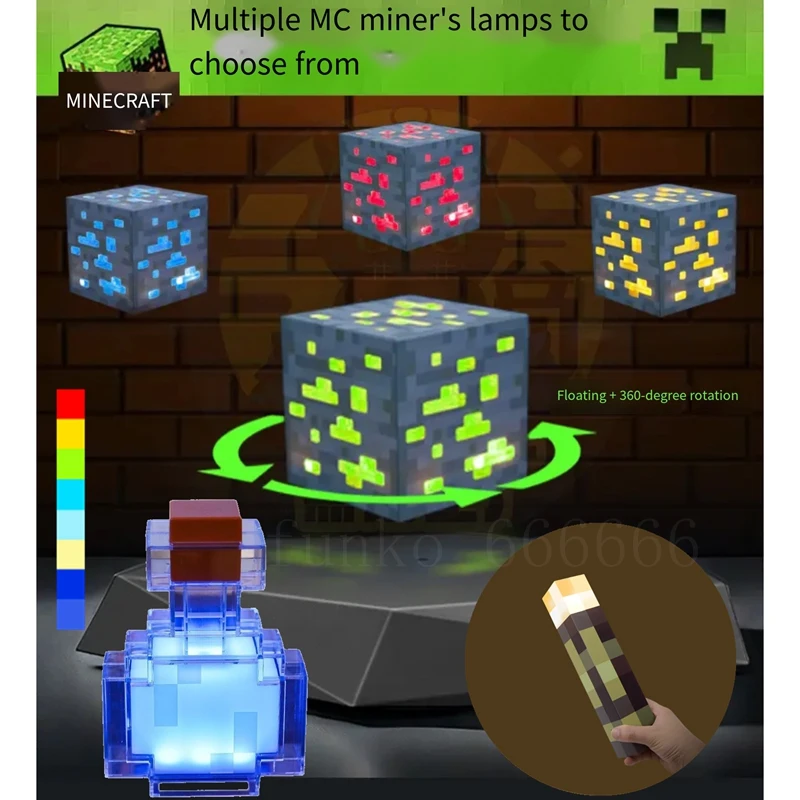 Senter Mini Gantungan Kunci Mi - Party Games Minecraft ulasan dan harga