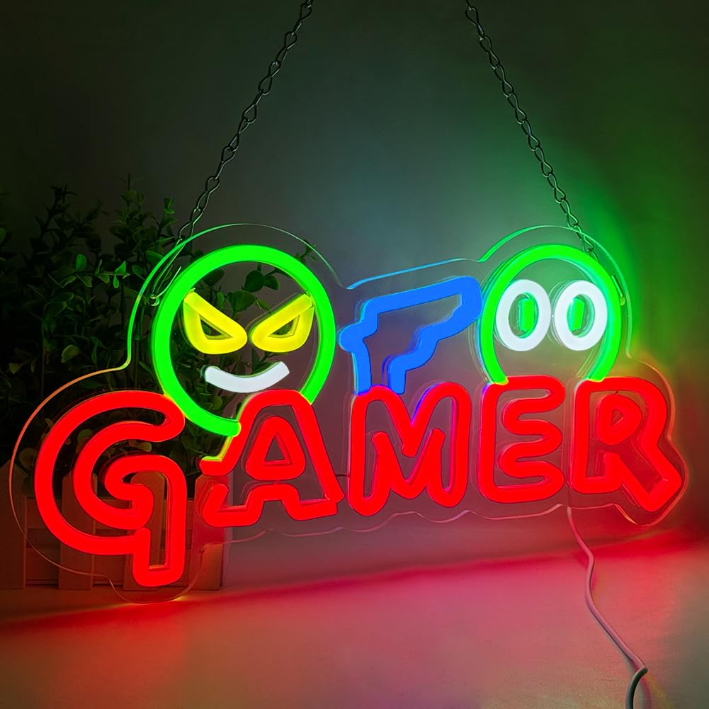 Lampu Dinding LED Neon Sign Ga - Party Games Graduation ulasan dan harga