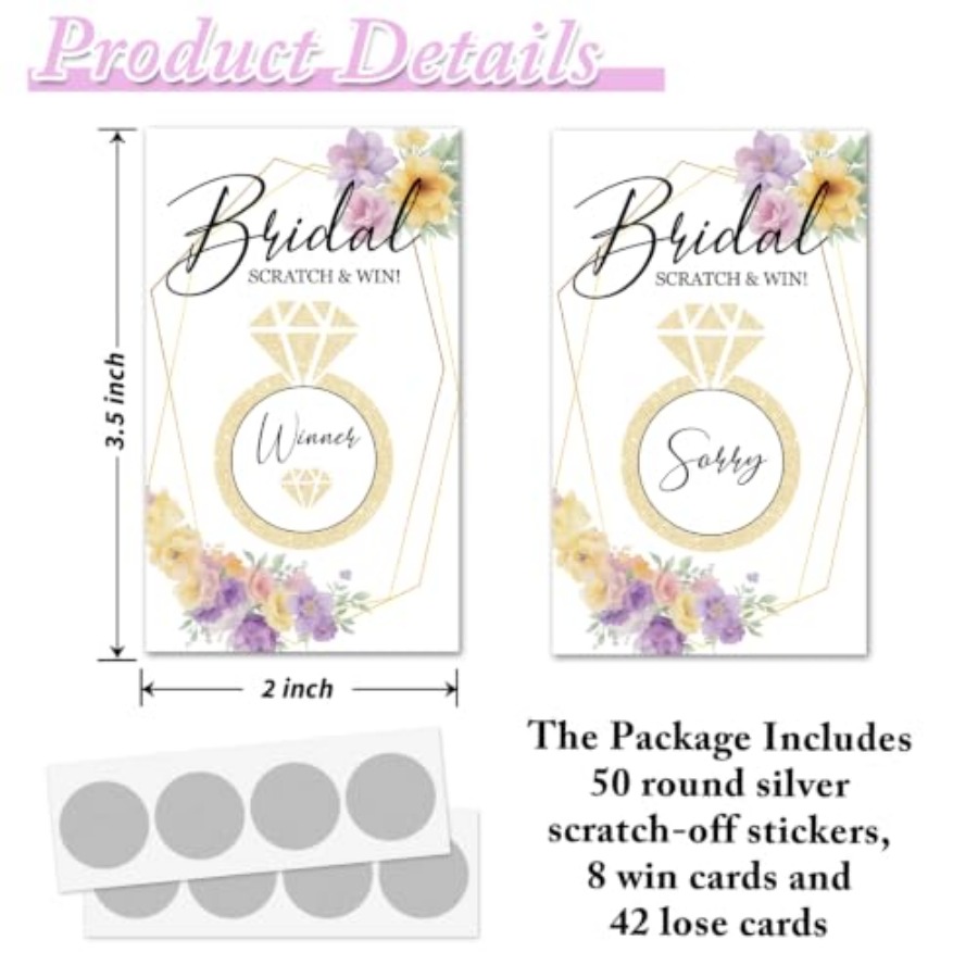 Permainan Goresan Cincin Emas  - Party Games Bridal Shower ulasan dan harga