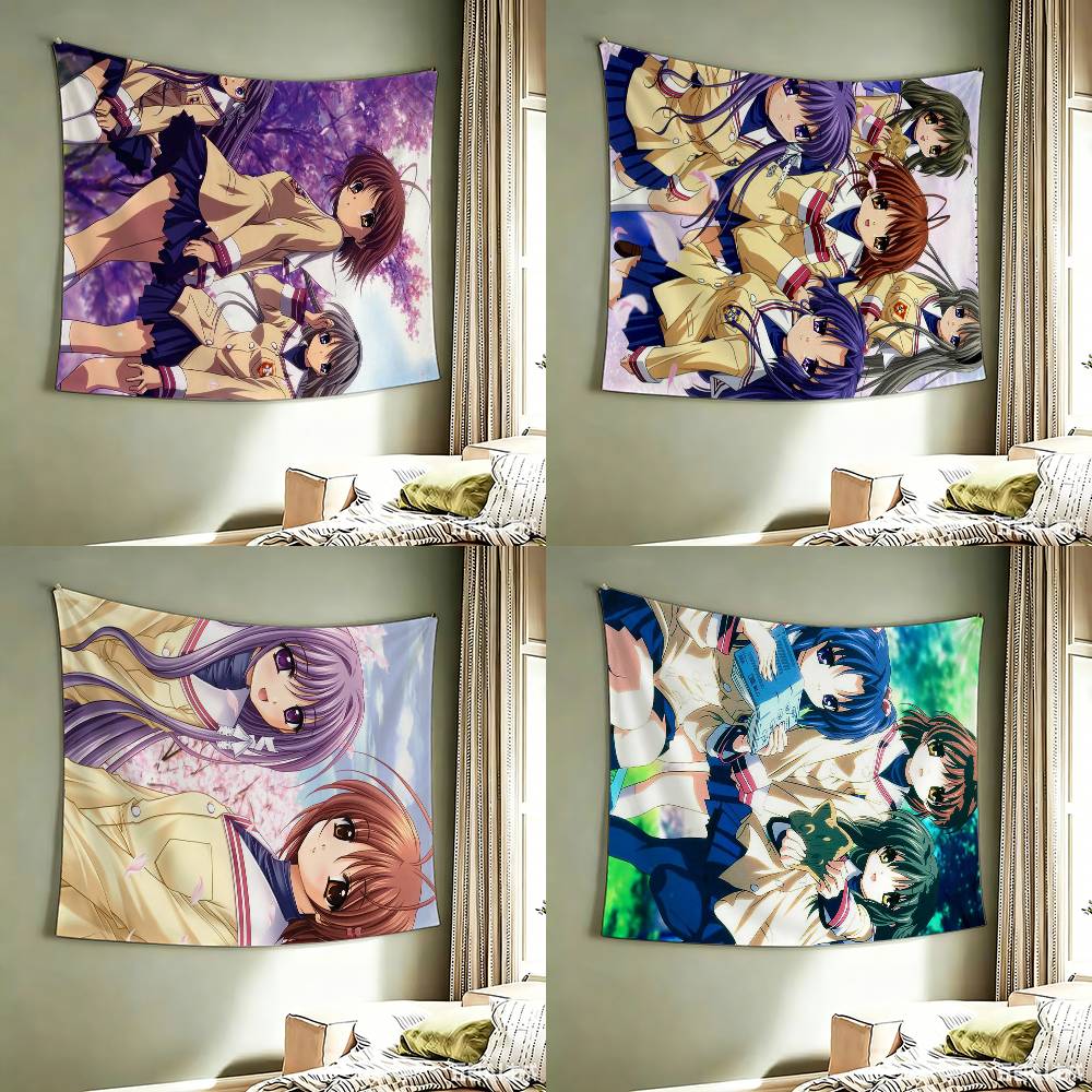 Bendera Anime Game CLANNAD Har - Party Games Best ulasan dan harga