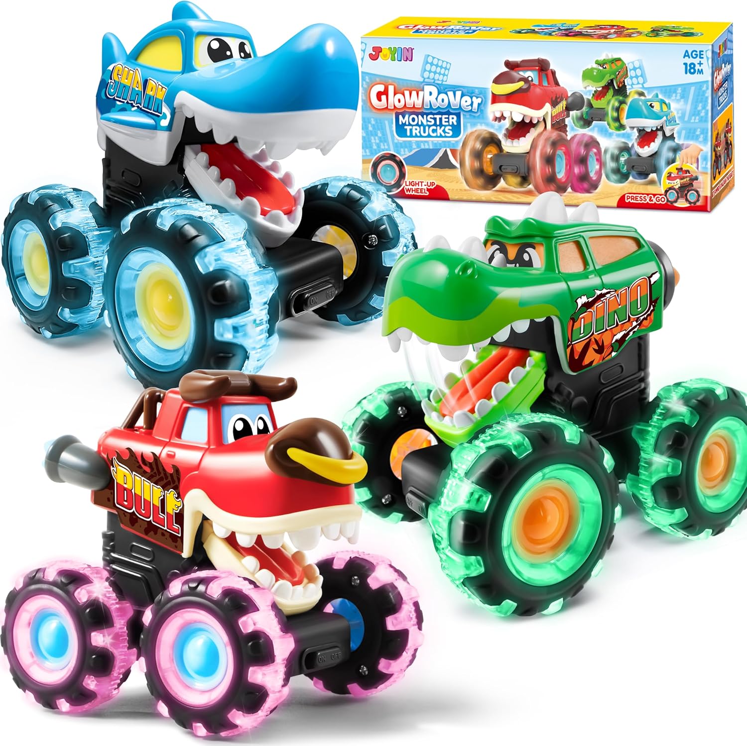 JOYFY 3 Paket Mainan Truk Mons - Party Games Christmas ulasan dan harga