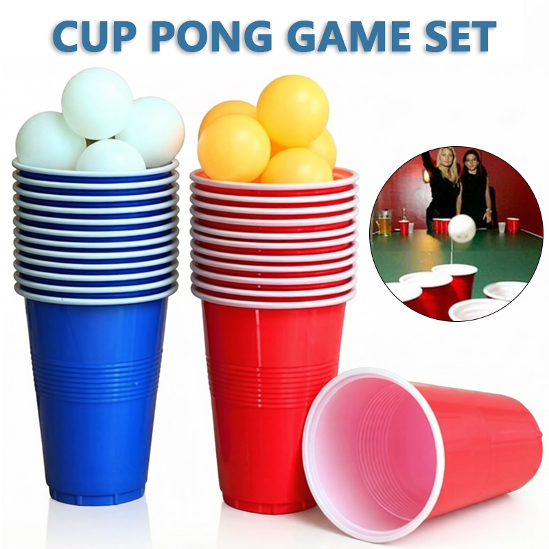 Set Permainan Beer Pong & Gela - Party Games Jenga ulasan dan harga