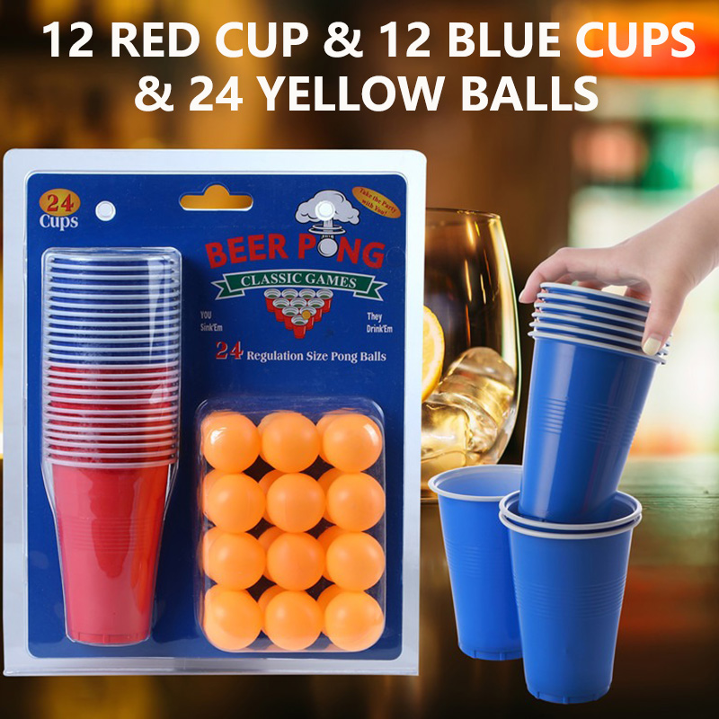 Set Permainan Beer Pong & Gela - Party Games Jenga ulasan dan harga