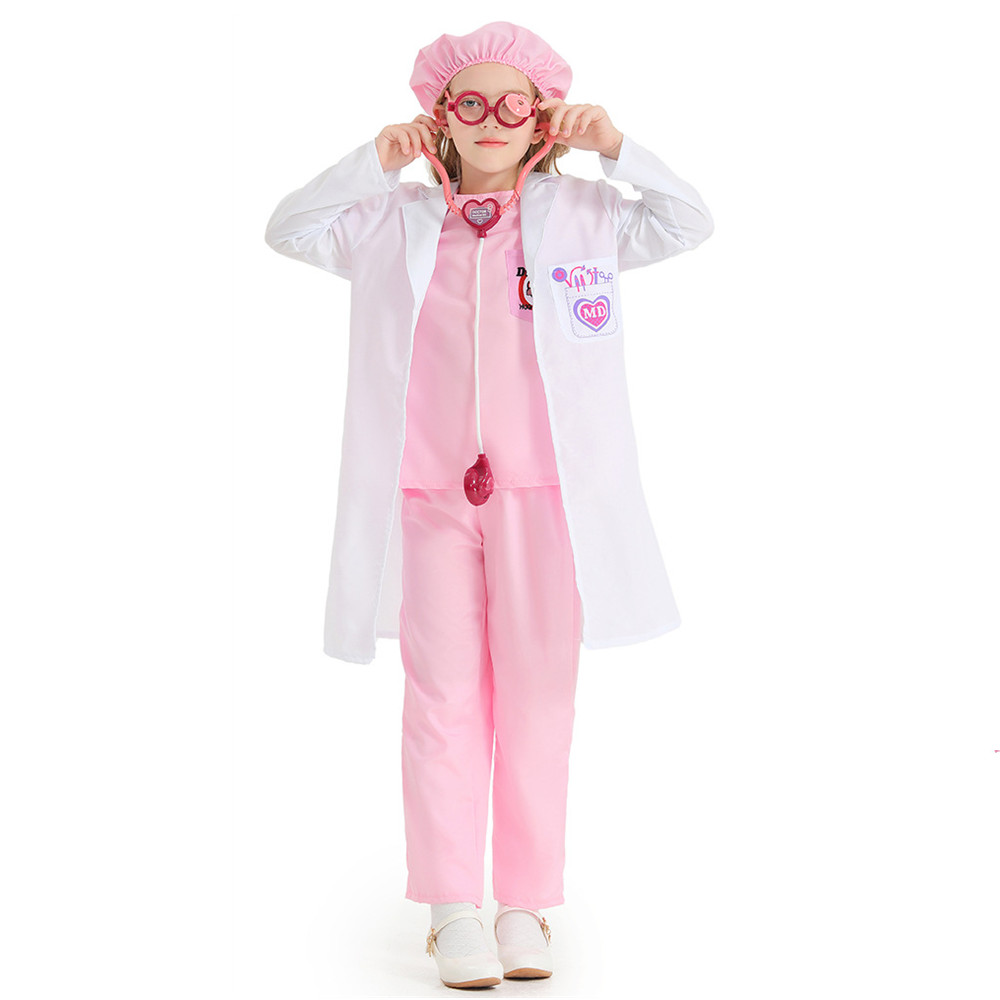 Kostum Dokter Perawat Hallowee - Kids Party Games ulasan dan harga