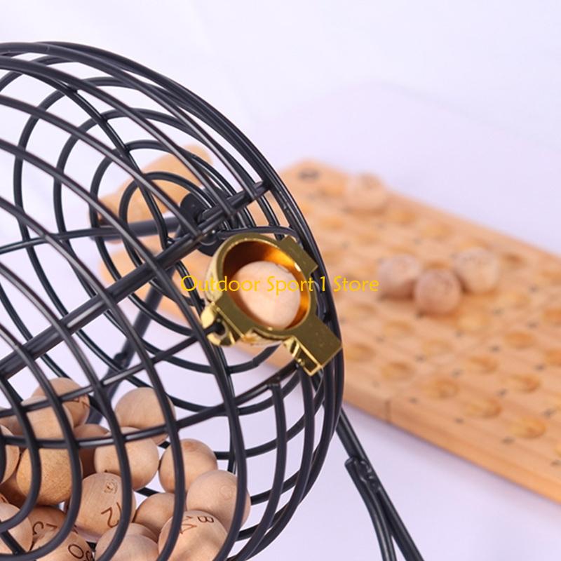 A0KA 75 Buah Bola Bingo Kayu A - Party Games Easy ulasan dan harga