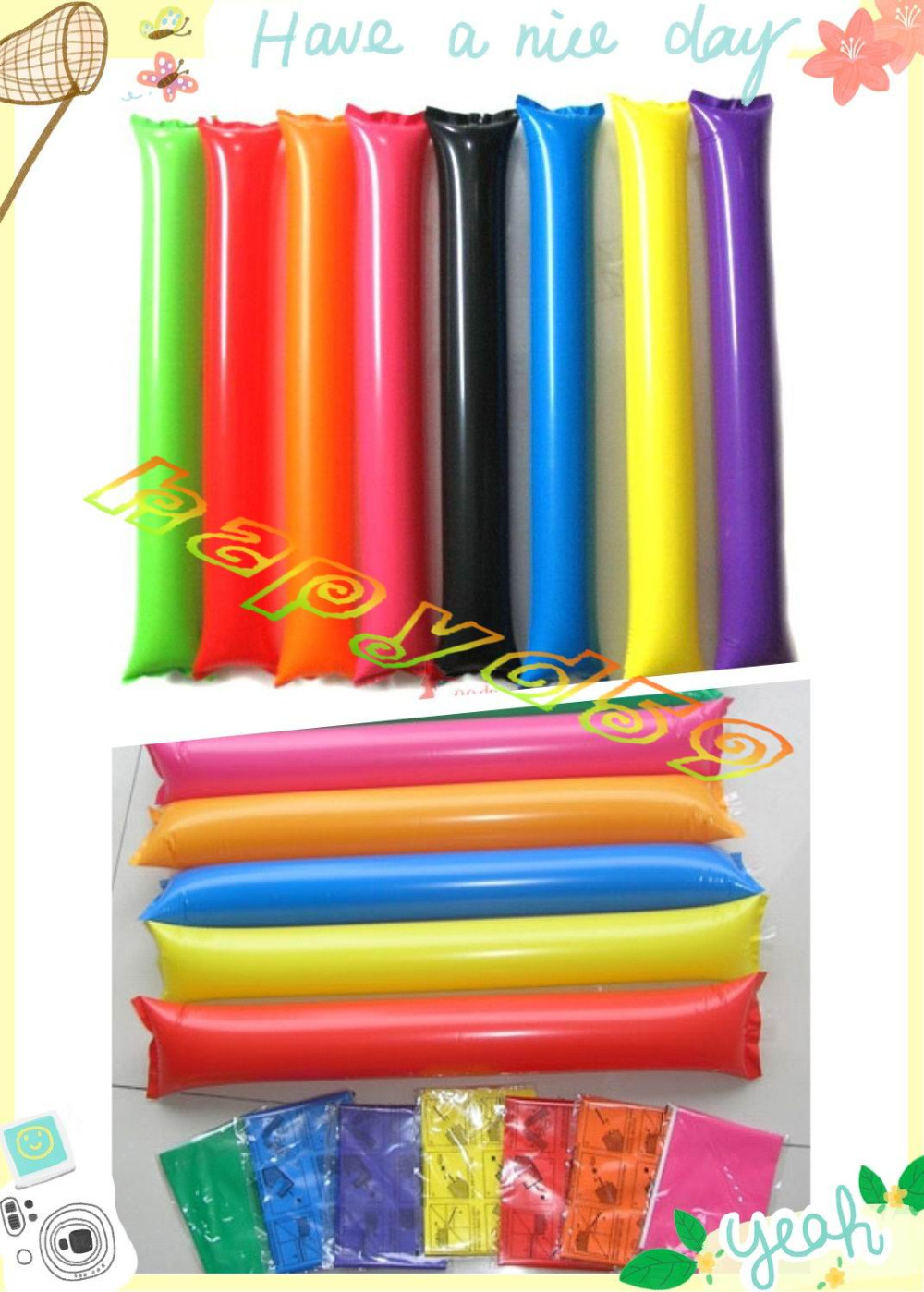 100 Buah 60Cm Clapper Ballon P - Party Games Engagement ulasan dan harga