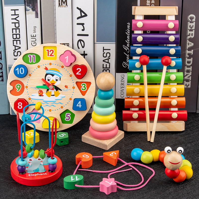 Montessori mainan bayi 3D teka - Party Games Kids Birthday ulasan dan harga