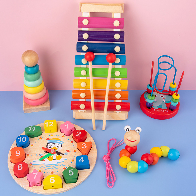 Montessori mainan bayi 3D teka - Party Games Kids Birthday ulasan dan harga