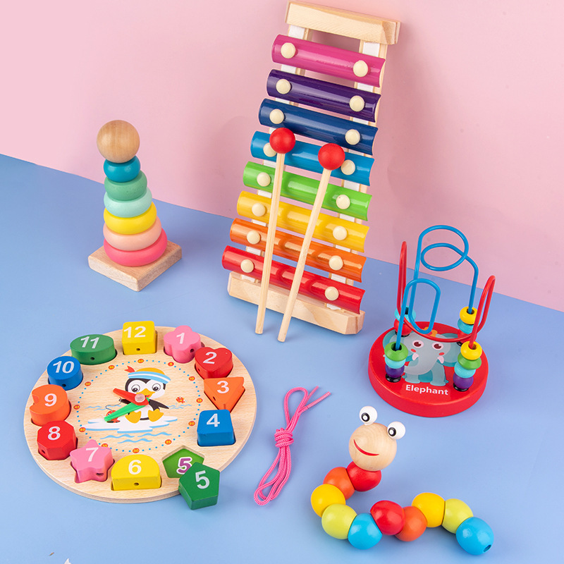 Montessori mainan bayi 3D teka - Party Games Kids Birthday ulasan dan harga
