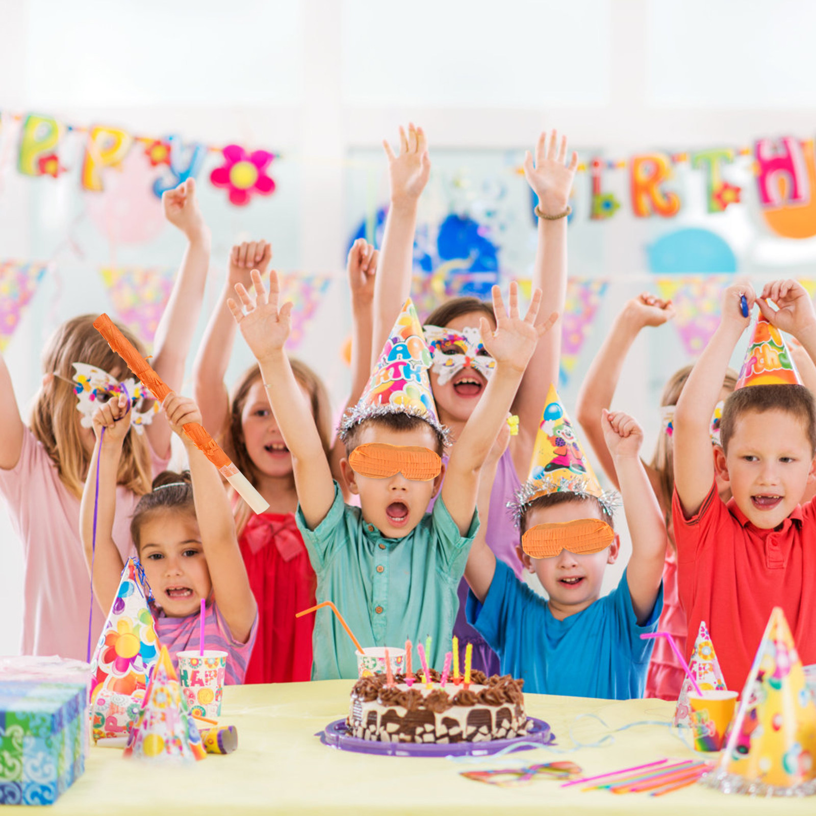 1Set Pinata Rubah Kertas, Perm - Party Games Kids Birthday ulasan dan harga