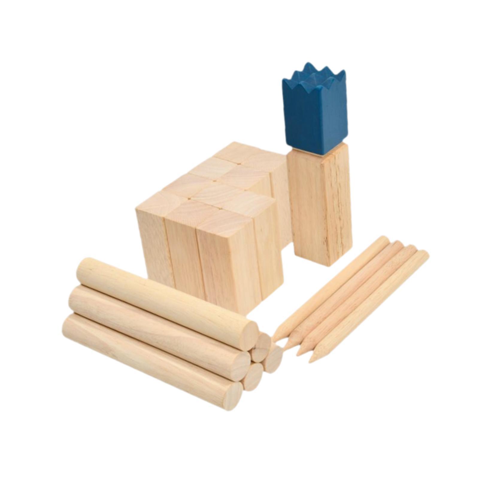 Permainan Kubb Kayu untuk Luar - Kubb Game Yard ulasan dan harga