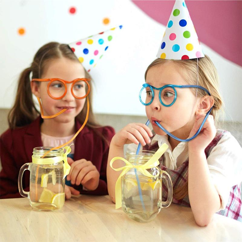 5 Buah Sedotan Minum Berbentuk - Party Games Kids Birthday ulasan dan harga