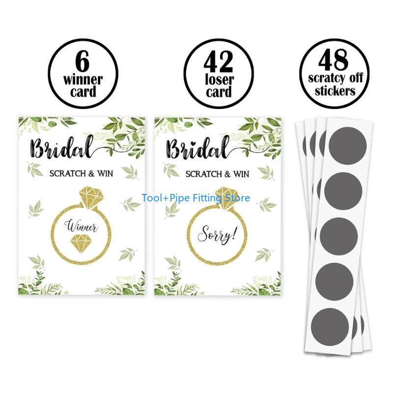 F92B Set Kartu Permainan Gores - Party Games Bridal Shower ulasan dan harga