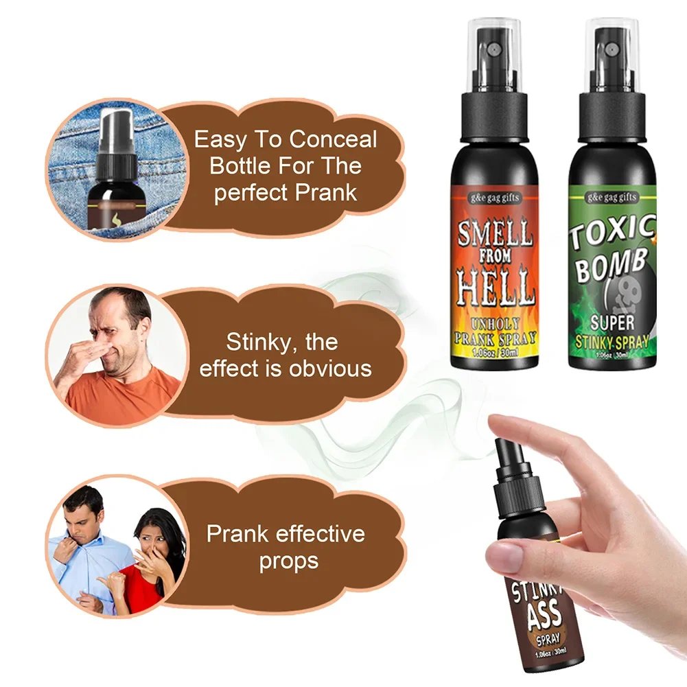 Semprotan Kentut 30ml, Lelucon - Party Games Bomb ulasan dan harga