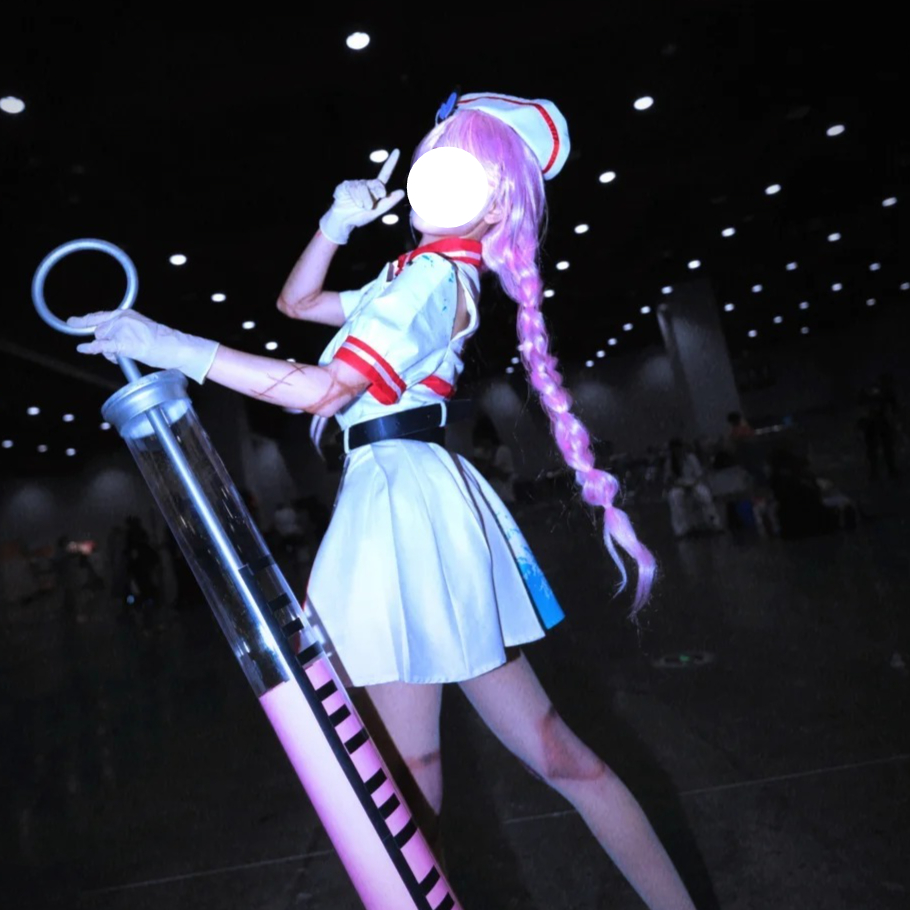 Kostum Cosplay Perawat Heather - Party Games Eggy ulasan dan harga