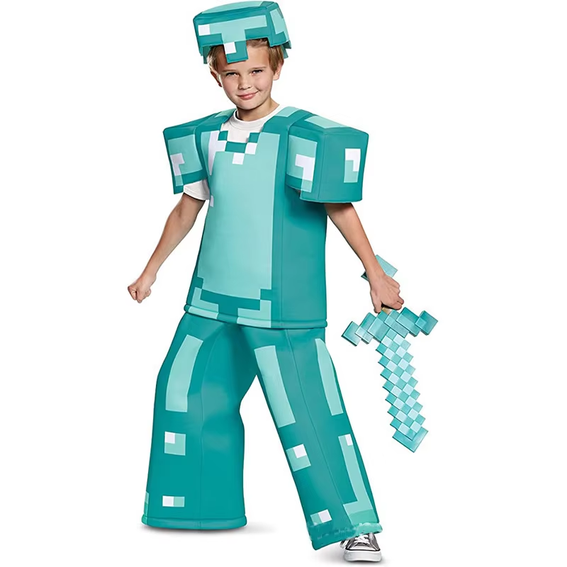 Kostum Cosplay Steve Karakter  - Kids Party Games ulasan dan harga